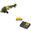 DeWalt DCG418B 60V 4.5"-6" Grinder, Bare W/ DCB230C 20V MAX Starter Kit