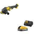 DeWalt DCG418B 60V 4.5"-6" Grinder W/ DCBP520C 20V Max PowerStack Starter Kit