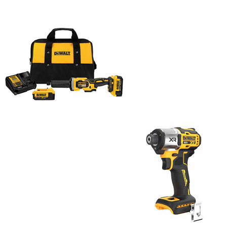 DeWalt DCG426M2 20V Max Die Grinder Kit W/ FREE DCF845B 20V MAX XR Impact Driver