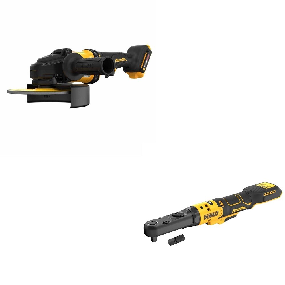 DeWalt DCF510B 20V MAX XR Sealed Head Ratchet W/ DCG440B 7 in. Grinder