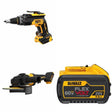 DeWalt DCG440B 60V MAX 7 in. Grinder W/ DCB609 9.0Ah Battery and DCF630B Drywall Screwgun