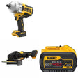 DeWalt DCF961B High Torque Impact Wrench W/ DCG440B 7 in. Grinder and DCB609 9.0Ah Battery