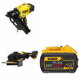 DeWalt DCN930B 30-Degree Framing Nailer W/ DCG440B 7 in. Grinder and DCB609 9.0Ah Battery