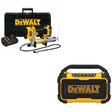 DeWalt DCGG571M1 Grease Gun Kit W/ FREE DCR010 Jobsite Bluetooth Speaker