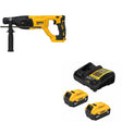 DeWalt DCH133B 20V MAX XR 1" Hammer Drill W/ DCB205-2C 20V MAX Battery Kit