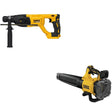 DeWalt DCH133B 20V MAX XR 1 in. D-Handle Rotary Hammer W/ DCBL722B Handheld Blower