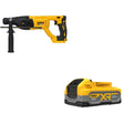 DeWalt DCH133B 20V MAX XR 1 in. D-Handle Rotary Hammer W/ DCBP320 POWERSTACK 3.5Ah Battery