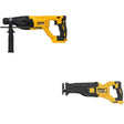 DeWalt DCS389B 60V MAX Reciprocating Saw W/ DCH133B D-Handle Rotary Hammer
