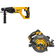 DeWalt DCS578B 60V MAX 7-1/4 in. Circular Saw W/ DCH133B D-Handle Rotary Hammer