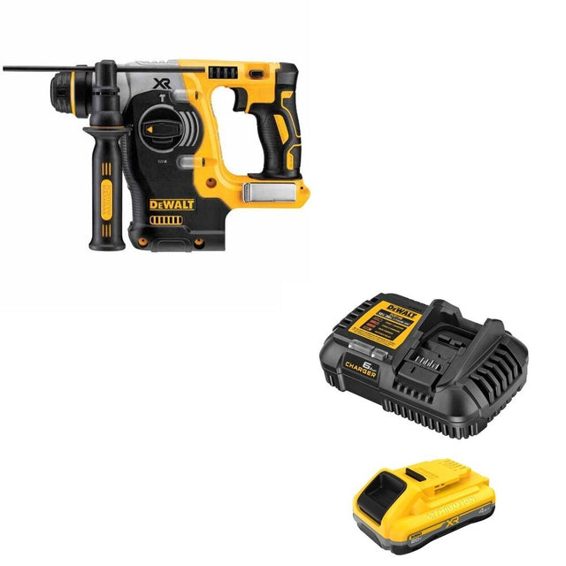 DeWalt DCH273B 20V MAX 1 in. SDS-Plus Rotary Hammer W/ DCB2104C POWERPACK 4Ah Kit