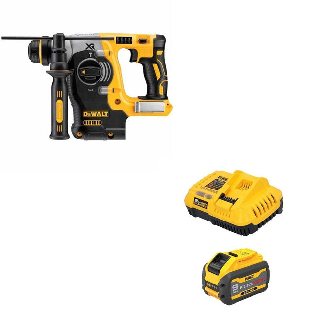 DeWalt DCH273B 20V MAX 1 in. SDS-Plus Rotary Hammer W/ DCB609C FLEXVOLT 9.0Ah Kit