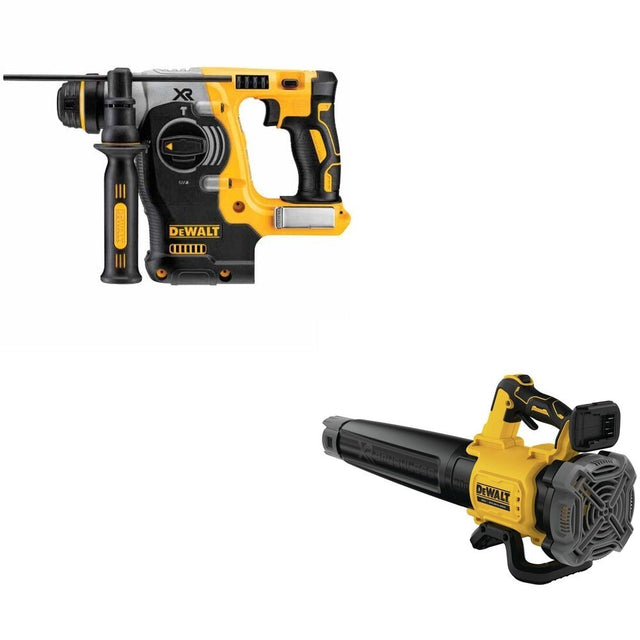 DeWalt DCH273B 20V MAX 1 in. SDS-Plus Rotary Hammer W/ DCBL722B Handheld Blower