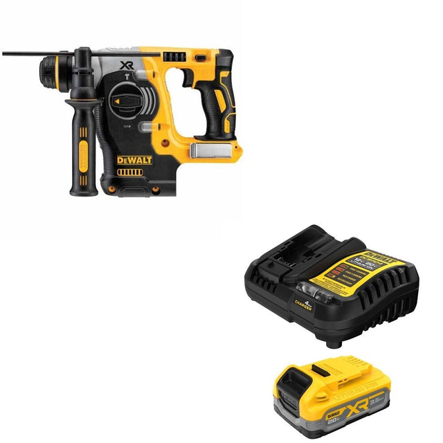 DeWalt DCH273B 20V MAX 1 in. SDS-Plus Rotary Hammer W/ DCBP320C POWERSTACK 3.5Ah Kit