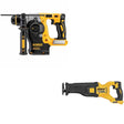 DeWalt DCS389B 60V MAX Reciprocating Saw W/ DCH273B SDS-Plus Rotary Hammer