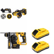DeWalt DCH273B 20V MAX 1 in. SDS-Plus Rotary Hammer W/ DCB2104-2 and DCS438B 3 in. Cut-Off Tool