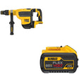 DeWalt DCH614B 60V MAX 1-3/4" Rotary Hammer w/ FREE DCB609 20V/60V MAX Battery