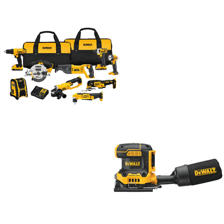 Dewalt DCK940D2 20V Max* 9-Tool Combo Kit W/ DCW200B 20V MAX XR Sander, Bare