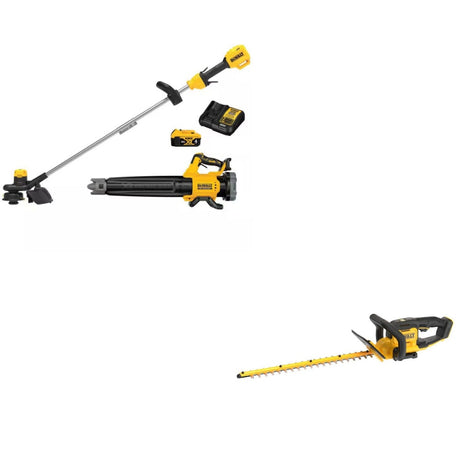 DeWalt DCKO215P1 Trimmer/Blower Kit W/ FREE DCHT821B Hedge Trimmer