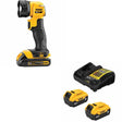 DeWalt DCB205-2C 20V MAX 5.0Ah Battery Starter Kit W/ DCL040 LED Flashlight