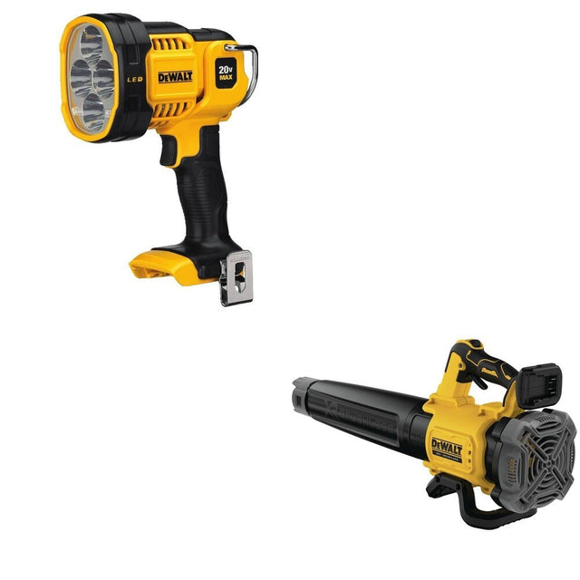 DeWalt DCBL722B 20V MAX XR Brushless Handheld Blower W/ DCL043 LED Spotlight
