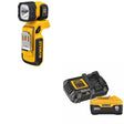 DeWalt DCB206C 20V MAX 6.0Ah Battery and Charger Kit W/ DCL044 LED Worklight