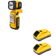 DeWalt DCB2104-2 20V MAX XR POWERPACK 4Ah Battery 2-Pack W/ DCL044 LED Worklight