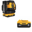 DeWalt DCLE34021D1 Laser Kit W/ FREE DCB205 Battery Pack