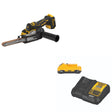 DeWalt DCM200B 20V XR Bandfile, Bare W/ DCB230C 20V MAX Starter Kit