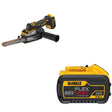 DeWalt DCM200B 20V MAX XR Bandfile Sander W/ DCB609 FLEXVOLT 9.0Ah Battery
