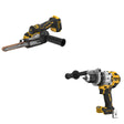DeWalt DCM200B 20V MAX XR Bandfile Sander W/ DCD1007B Hammer Drill