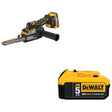 DeWalt DCM200E1 20V XR Bandfile Kit W/ FREE DCB205 20V MAX XR 5Ah Battery Pack