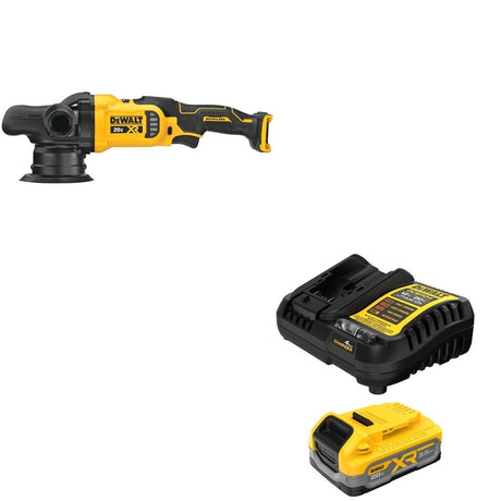 DeWalt DCM848B 20V MAX XR 5 in. Random Orbit Polisher W/ DCBP320C POWERSTACK 3.5Ah Kit