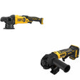 DeWalt DCM848B 20V MAX XR 5 in. Random Orbit Polisher W/ DCG402B ATOMIC Angle Grinder