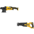 DeWalt DCS389B 60V MAX Reciprocating Saw W/ DCM848B Random Orbit Polisher
