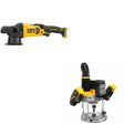 DeWalt DCW620B 20V MAX XR 2-1/4 HP Plunge Router W/ DCM848B Random Orbit Polisher