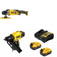 DeWalt DCM849B 20V MAX XR Polisher Kit W/ DCN930B Framing Nailer and FREE DCB205-2C Battery Kit