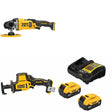 DeWalt DCM849B Rotary Polisher Kit W/ DCS369B Reciprocating Saw and FREE DCB205-2C Battery Kit