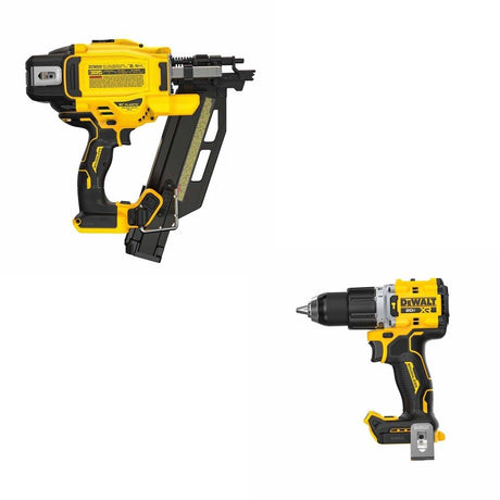 DeWalt DCN920B 20V MAX XR 21-Degree Framing Nailer W/ DCD806B Hammer Drill