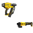 DeWalt DCN920B 20V MAX XR 21-Degree Framing Nailer W/ DCG407B Slide-Switch Grinder
