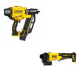 DeWalt DCN920B 20V MAX XR 21-Degree Framing Nailer W/ DCG408B Paddle-Switch Grinder