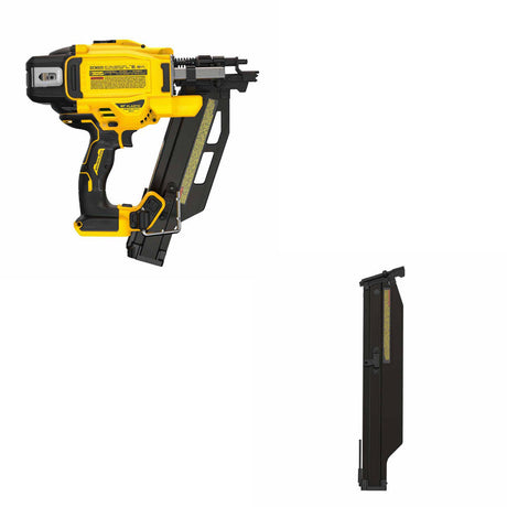 DeWalt DCN920B 20V MAX XR 21° Nailer (Tool Only) W/ FREE DZN920 21° Magazine