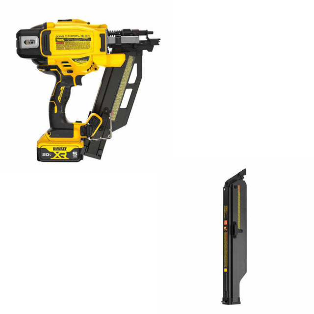 DeWalt DCN920P1 20V MAX XR 21° Nailer Kit W/ FREE DZN930 30° Extended Magazine