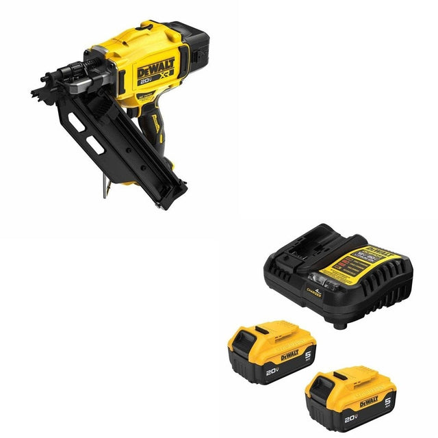 DeWalt DCN930B Framing Nailer Kit W/ FREE DCB205-2C Battery Kit