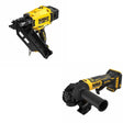 DeWalt DCN930B 20V MAX XR 30-Degree Framing Nailer W/ DCG402B ATOMIC Angle Grinder