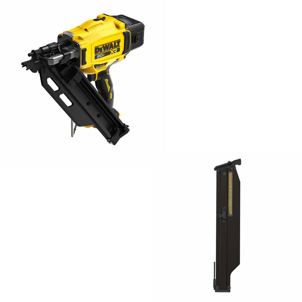 DeWalt DCN930B 20V MAX XR 30° Nailer (Tool Only) W/ FREE DZN920 21° Magazine