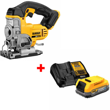 DeWalt DCS331B 20V MAX Jig Saw, Bare W/ FREE DeWalt DCBP034C 20V MAX Starter Kit