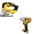 DeWalt DCF891B 20V MAX XR 1/2 in. Mid-Range Impact Wrench W/ DCS334B Jig Saw