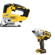 DeWalt DCF961B 20V MAX XR 1/2 in. High Torque Impact Wrench W/ DCS334B Jig Saw
