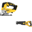 DeWalt DCS389B 60V MAX Reciprocating Saw W/ DCS334B Jig Saw
