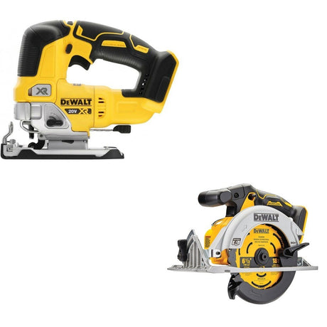 DeWalt DCS334B 20V MAX XR Jig Saw W/ DCS565B 6-1/2 in. Circular Saw